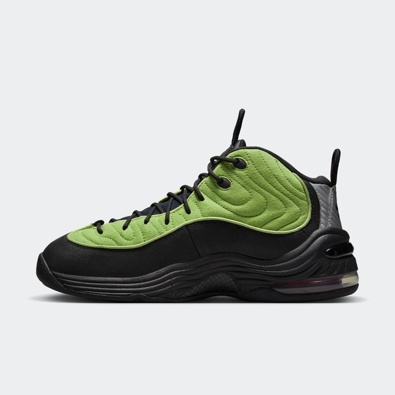 靴 NIKE Stussy Air Penny 2 Black Green US9 The Stussy x Nike Air Penny 2 Green Flash Drops December 20th